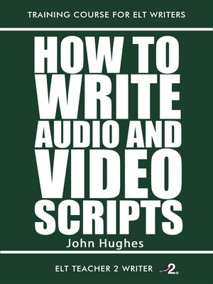 cover image of How to Write Audio and Video Scripts